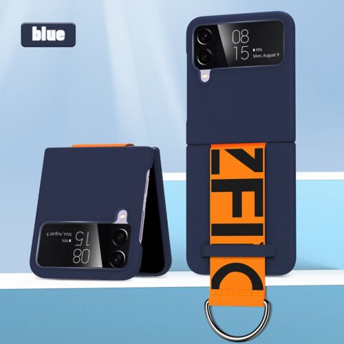Capa com alça de dedo Samsung Z Flip 3 e Z Flip 4.