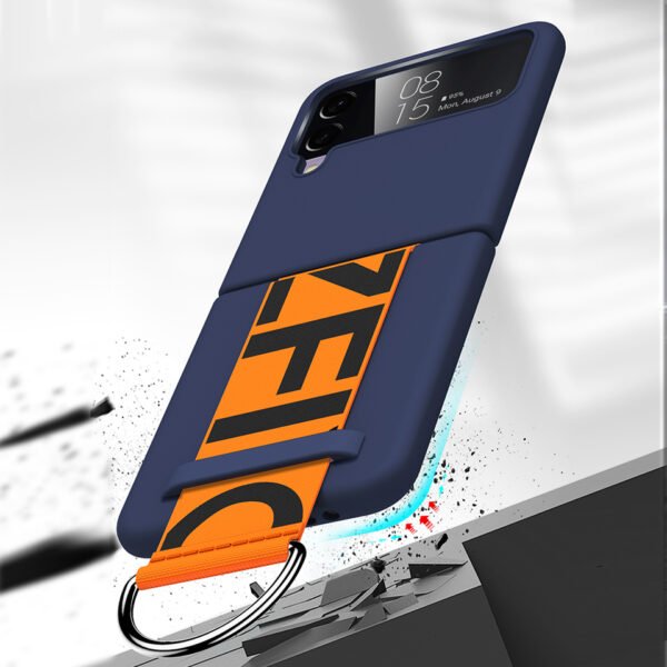 Capa com alça de dedo Samsung Z Flip 3 e Z Flip 4. - Imagem 3