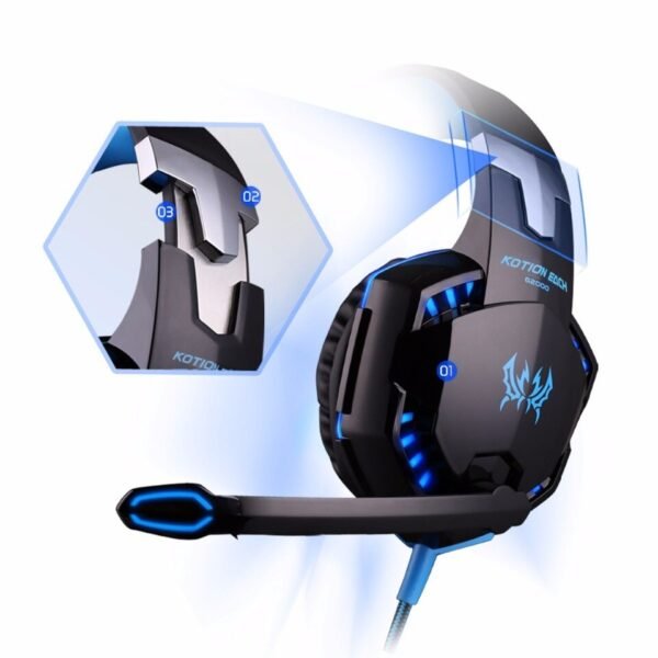 Fones de ouvido Headset Gamer Kotion Each - Imagem 2