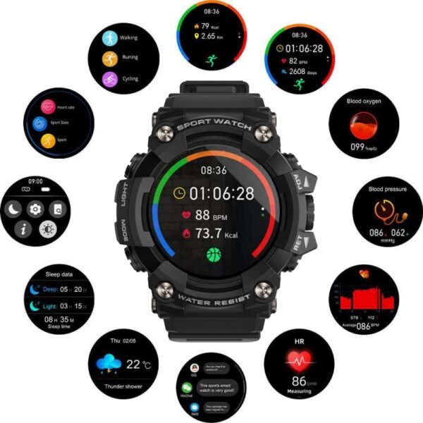 Smartwatch TINOW T6 Sport - Imagem 5