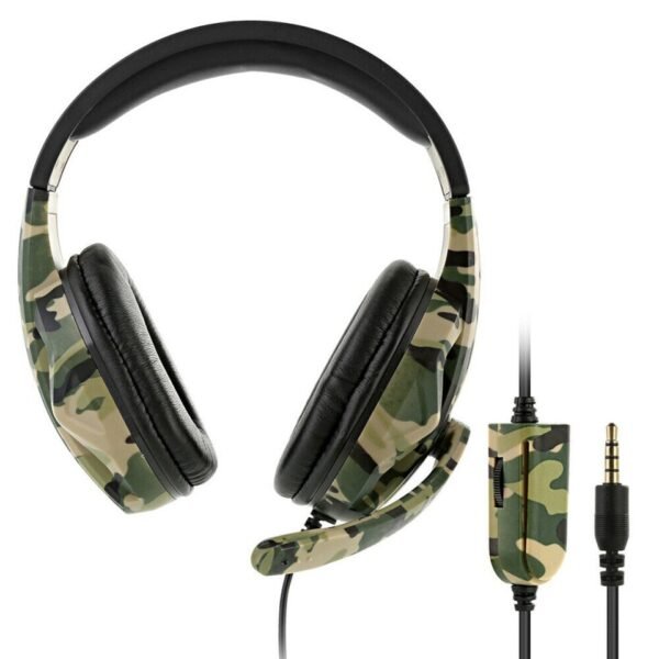 Fone de Ouvido Headset Gamer - Camuflado - Imagem 3